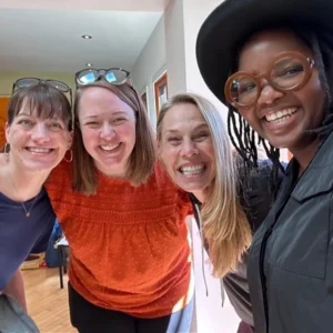 People gathered for Motherless Daughters Retreat