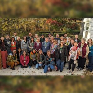 Group of people gathered for the Retreat Center Collaboration Annual Retreat