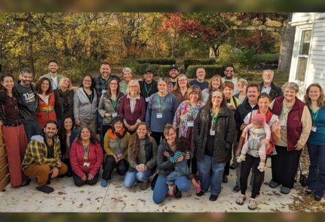 Group of people gathered for the Retreat Center Collaboration Annual Retreat
