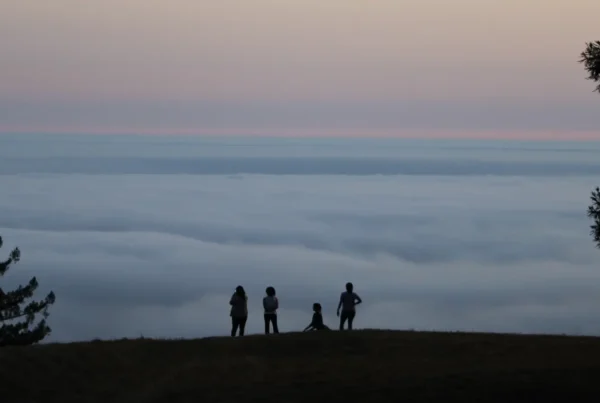 View from Mount Madonna, a Northern California retreat center