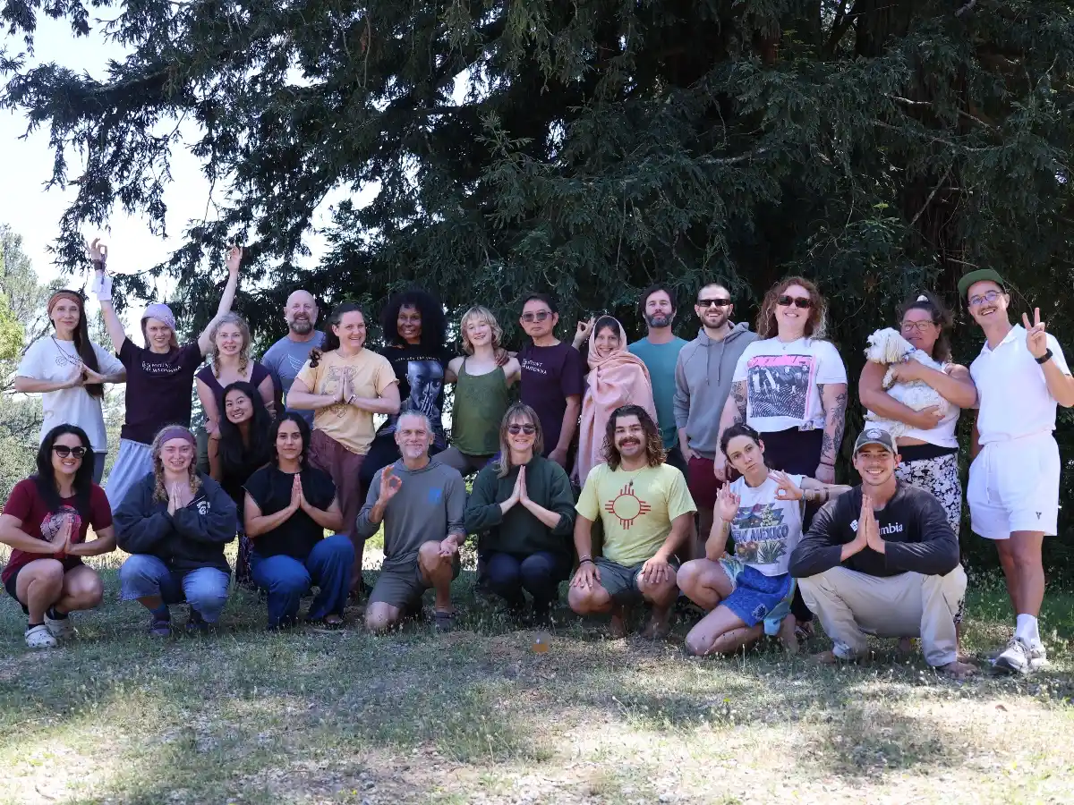 Group photo of the Foundational Studies YTT 200 In-Person Yoga Teacher Training 2026 cohort