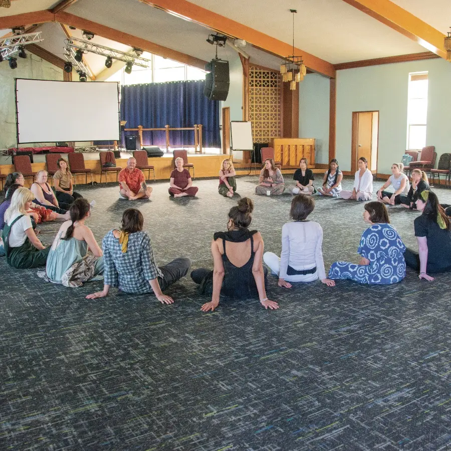 Group of people gathered for the CIIS ICPH Intensive